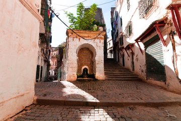 Gasse in Kasbah, der Altstadt Algiers, Algerien