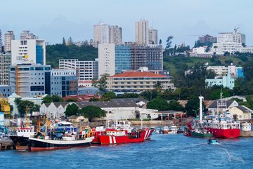 Hafen von Maputo, Mosambik