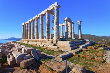 Poseidon-Tempel am Kap Sounion, Griechenland