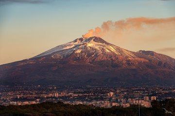 Ätna Vulkan in Catania auf Sizilien, Italien