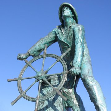 Fischerstatue in Gloucester, USA