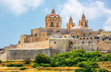 Schloss in Mdina, Malta