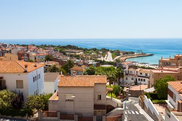 Panorama von Tarragona, Spanien