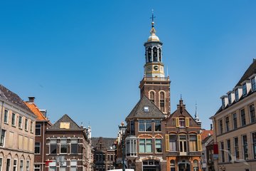 Kirche im Zentrum von Kampen, Niederlande