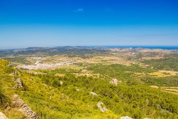 Landschaft Menorcas, Spanien