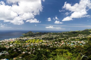 St. Vincent aus der Vogelperspektive