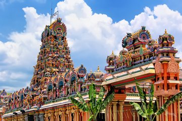 Sri Mahamariamman Tempel in Kuala Lumpur, Malaysia