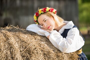 Ländliche Insel Saaremaa