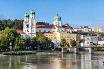 Sankt Stephans Dom in Passau an der Donau, Deutschland