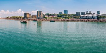 Panorama der Küste von Darwin, Australien