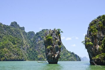 James Bond Felsen auf Phang Nga, Thailand