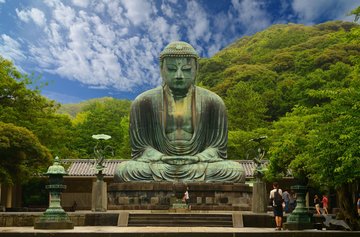 Bronzebuddha in Kotokuin, Japan