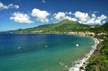 Traumhafte Bucht von Martinique