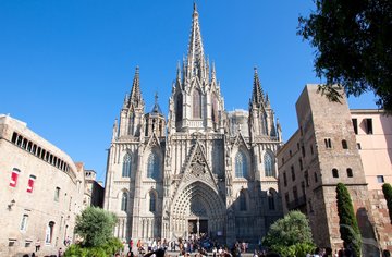 Kathedrale von Barcelona, Spanien