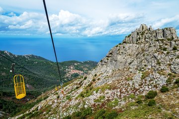 Seilbahn auf den Monte Capanne, Elba, Italien