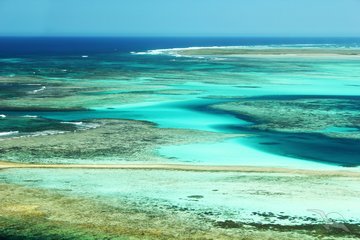 Abrolhos Inseln aus der Luft, Australien