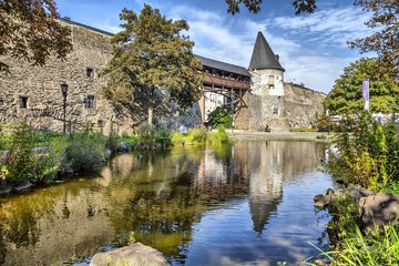Die alte Stadtmauer von Andernach, Deutschland