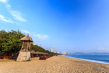 Strand bei Nha Trang, Vietnam
