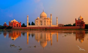 Taj Mahal in Agra, Indien