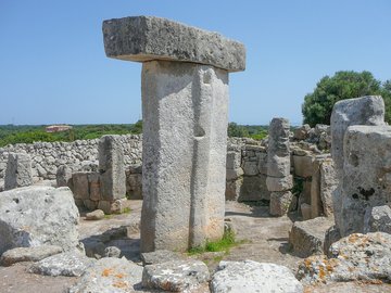 Ausgrabungen in Torralba, Menorca, Spanien