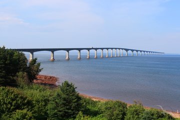 Konföderationsbrücke bei Charlottetown, Kanada