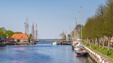 Hafen von Medemblik, Niederlande