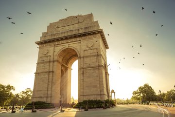 Triumphbogen -Gate of India- in Neu-Delhi, Indien