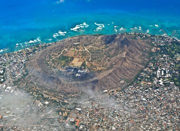 Helikopter Rundflug über Diamonds Head, Hawaii