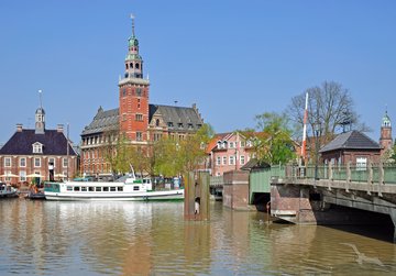 Hafen von Leer, Deutschland
