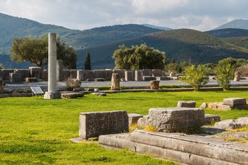 Ausgrabungen in Messene, Griechenland