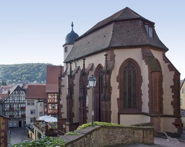 Die Kilianskapelle in Wertheim, Deutschland