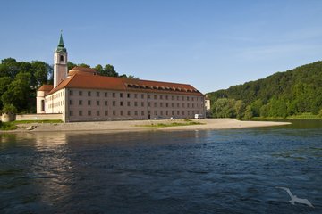 Das Benediktinerkloser Weltenburg an der Donau, Deutschland