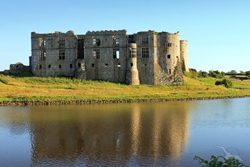 Schloss Carew in Prembokeshire, Wales