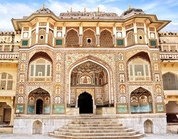Fort Amber in Jaipur, Indien