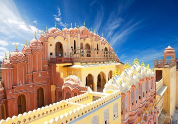 Palast der Winde in Jaipur, Indien