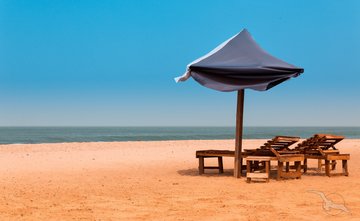 Strand in Gambia