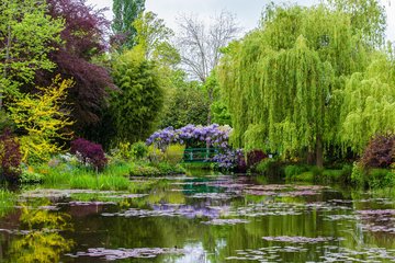 Park in Giverny, Frankreich