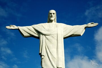 Cristo Redentor Statue in Rio de Janeiro, Brasilien