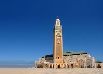 Hassan ll. Moschee in Casablanca, Marokko