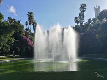Botanischer Garten Hamma in Algiers, Algerien