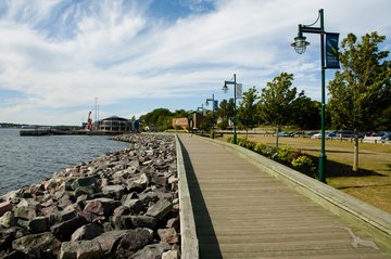 Steg im Hafen Sydneys, Kanada