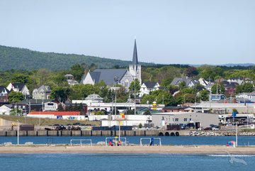 Kirche und Altstadt von Sydney, Kanada