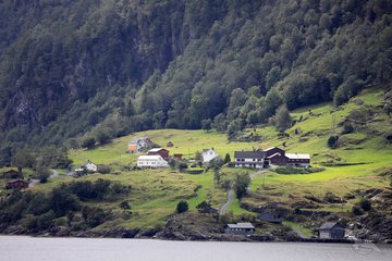 Ufer von Rosendal, Norwegen