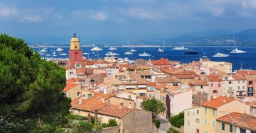 Panorama von St.Tropez