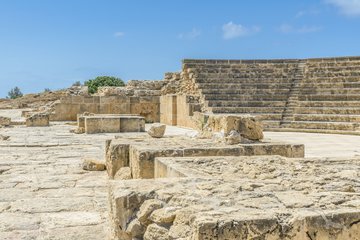 Ruinen von Paphos in Limassol, Zypern