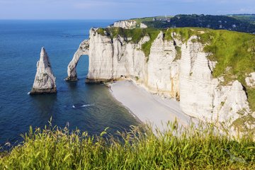 Klippen von Étretat, Frankreich