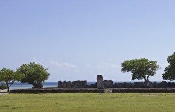 Ruinen von Raiatea, Französisch Polynesien
