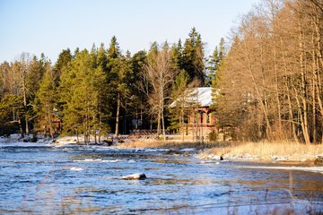 Langinkoski, Kaiserliche Fischerhütte