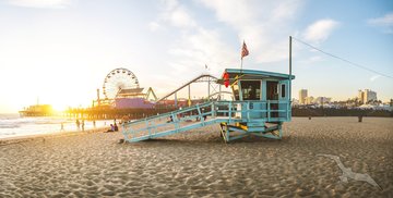 Santa Monica Pier, Kalifornien, USA
