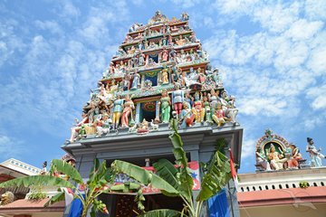 Sri Mariamman Tempel in Little India, Singapur